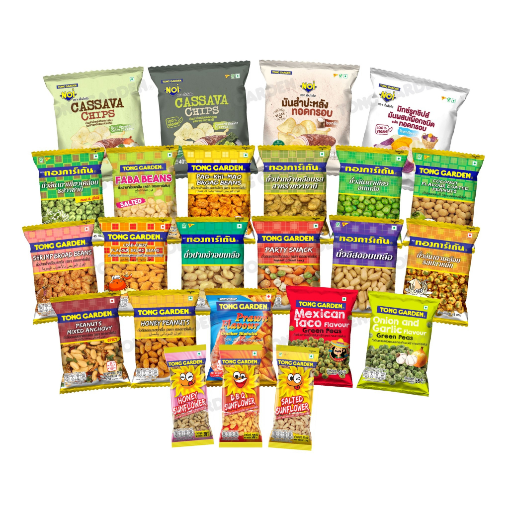 Tonggarden แพ็คสุดคุ้ม แบบแพ็ค 3 ซอง ขนาด 30-55 กรัม (ราคาปกติซองละ 10 บาท)