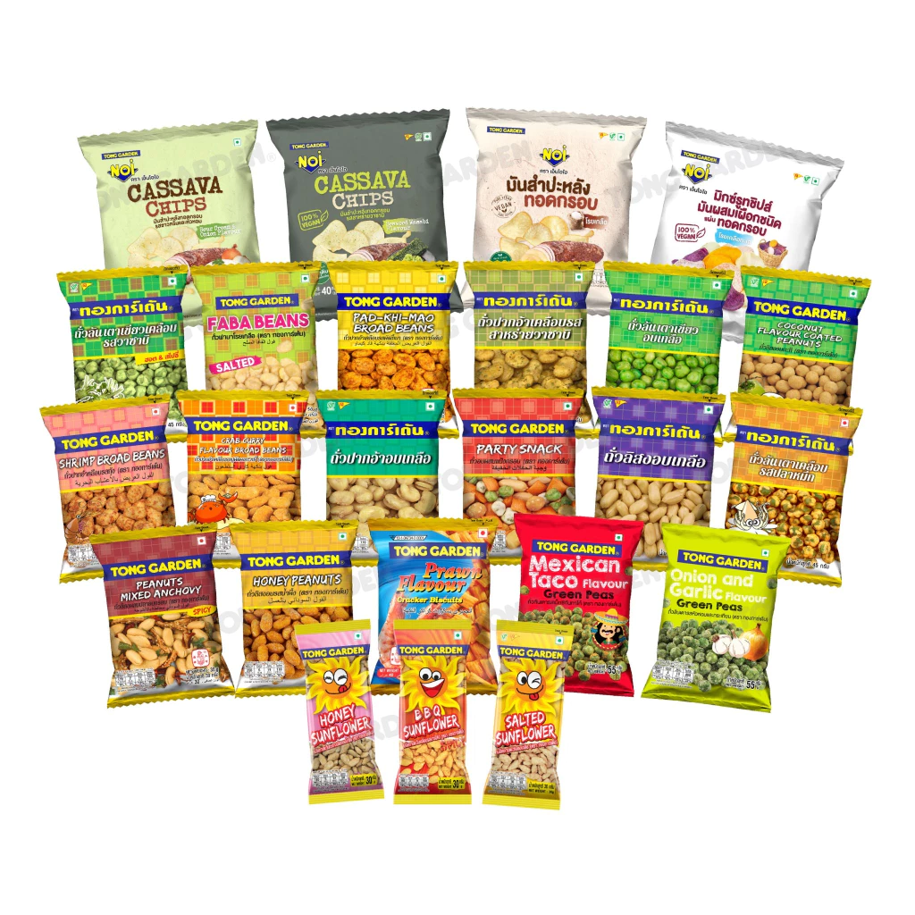 Tonggarden แพ็คสุดคุ้ม แบบแพ็ค 3 ซอง ขนาด 30-55 กรัม (ราคาปกติซองละ 10 บาท)