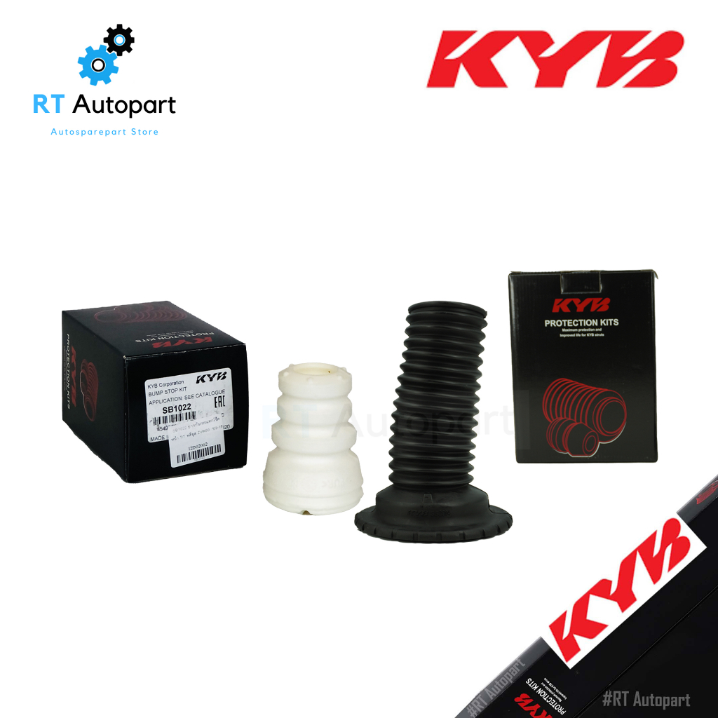 KYB ชุดกันฝุ่นโช้คหน้า Toyota Prius ZVW30 ปี10-16 / กันกระแทกโช้ค กันฝุ่นโช้ค / SB2014 SB1022