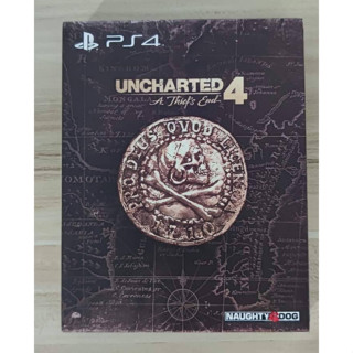 Uncharted 4 A Thiefs End Special กล่องเหล็ก PS4 สำหรับสายสะสม