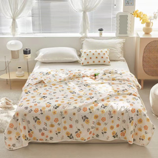 【ZY.home】Cool quilt/Air Conditioner Quilt ผ้าห่มเย็น นุ่มลื่น เย็นสบาย 200*230CM（บาง）