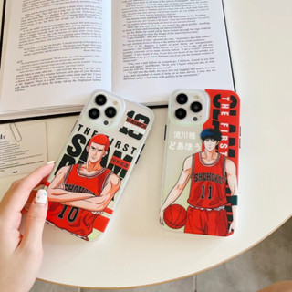 🎁ส่งของขวัญ🎁Rukawa Kaede เคสไอโฟน 14Pro max Slam Dunk เคส for iPhone 11 12 13 14 12Pro max 13Pro case การ์ตูน