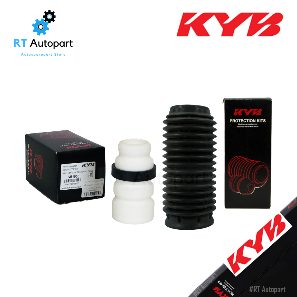 KYB ชุดกันฝุ่นกันกระแทกโช้คหน้า Mazda CX-5 CX5 KE ปี15-17 KF ปี18-21 / กันฝุ่นโช้ค กันกระแทกโช้ค / SB2042 SB1036