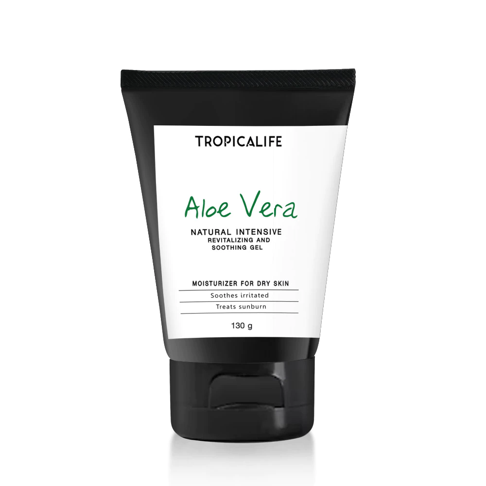เจลว่านหางจระเข้ เจลอโลเวร่า สกินแคร์ธรรมชาติ ALOE VERA NATURAL INTENSIVE REVITALIZING&SOOTHING GEL thumbnail 4