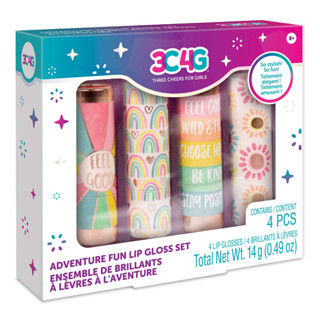 MIR10055 3C4G Adventure Fun Lip Gloss Set