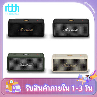 Marshall Emberton ทองดำ ลำโพงบลูทูธ แบบพกพา Bluetooth Speaker ลำโพงมาร์แชลล์ marshall ลำโพง ลำโพงคอมพิวเตอร์