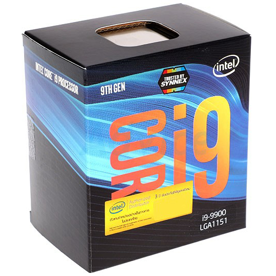 CPU (ซีพียู) Intel Core I9 9900 (5.0GHz) 8C/16T LGA1151v2 ตัวท็อป พร้อมส่ง