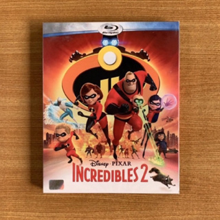 Blu-ray : Incredibles 2 (2018) รวมเหล่ายอดคนพิทักษ์โลก [มือ 1 ปกสวม] Disney Pixar / Cartoon บลูเรย์ หนัง