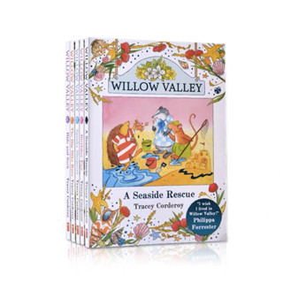 Animal friends in Willow Valley,Reader Early Education 5 Books Set หนังสือ 5 ชิ้น/เซ็ต