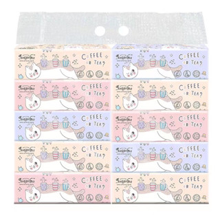 มาไหม่goodluck กระดาษทิชชห่อใหญ่ หนา 3 ชั้น (1 ห่อมี 240 แผ่น)