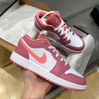 ของแท้ 100% Nike air jordan 1 low desert berry