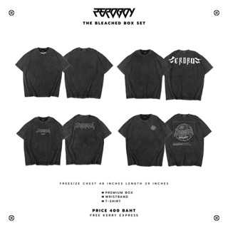 ZEROBOY - THE BLEACHED BOX SET “ เสื้อฟอก + กล่อง “