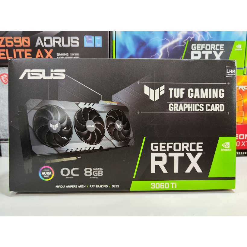 Asus RTX3060 TI 8GB DDR6 TUF Gaming ยกกล่อง