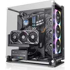 CASE (เคส) THERMALTAKE CORE P3 TG PRO (BLACK) (E-ATX)Tempered Glass*