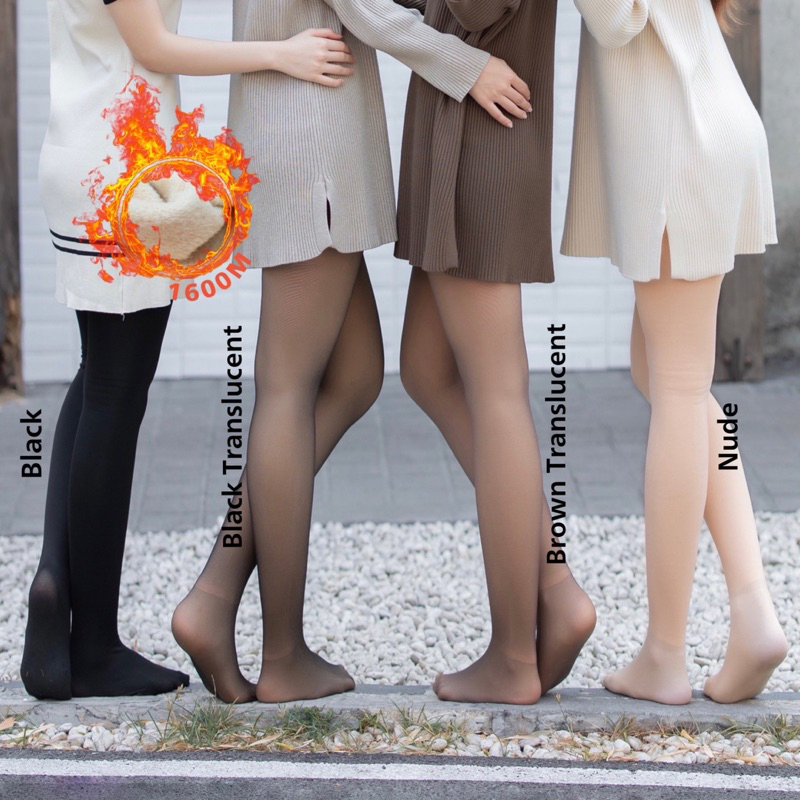 L017 Thermal slim 1600M ถุงน่องกันหนาว