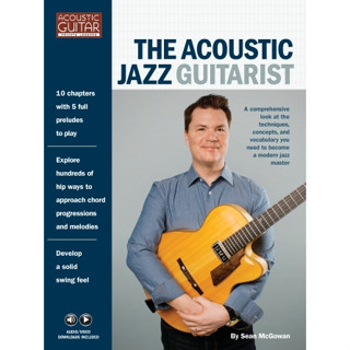 The Acoustic Jazz Guitarist Acoustic Guitar Private Lessons Series Audio &amp; Video Downloads (HL00275200)