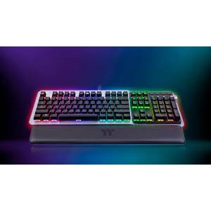 KEYBOARD (คีย์บอร์ด) TT PREMIUM ARGENT K5 RGB (CHERRY MX RGB SPEED SILVER) (RGB) (EN)