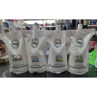 Sunpuso Peroxide ซันปุโซะ ดีเวลลเปเปอร์ ไฮโดรเจน ผสมสีได้กับทุกยี่ห้อ กลิ่นไม่ฉุน ปริมาณ 1000มล.