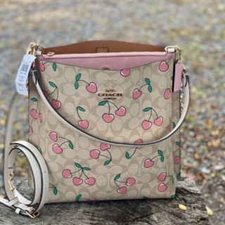 Coach cherry bucket คอลใหม่ ลายเชอรี่