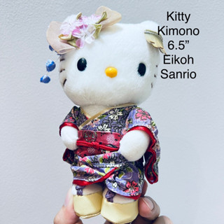 #ตุ๊กตา #เฮลโหล #คิตตี้ #ชุดกิโมโน #แต่งตัว #Eikoh #Sanrio #6.5นิ้ว #Hello #Kitty #สภาพสมบูรณ์ หายาก Rare item