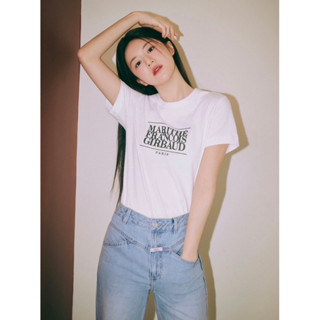 [Pre order] ของแท้ 100% 🇰🇷 เสื้อยืด MARITHE FRANCOIS GIRBAUD W CLASSIC LOGO TEE