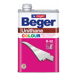 0.9L , 3.7L เบเยอร์ โพลี ยูรีเทน ยูนีเทน ยูนิเทน คัลเลอร์ ใช้ปรับสีไม้เก่าให้ไม้สีเสมอกัน Beger Colour Polyurethane 1K