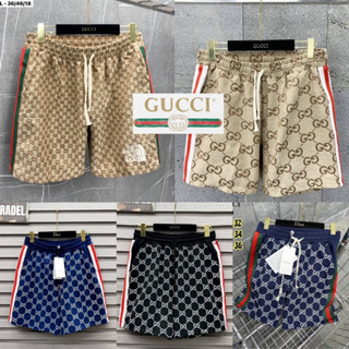 กางเกงขาสั้น Gucci 🩳 Hiend 1:1 💯 กางเกงขาสั้นผู้ชาย | กางเกงขาสั้นแบรนด์เนม