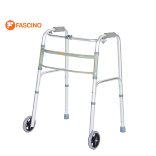 FASCICARE  ที่หัดเดิน 4ขา พับได้ มีล้อหน้า 2 ล้อ WALKER