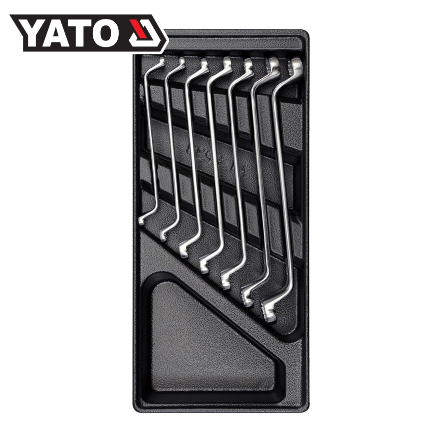 (จัดส่งฟรี) YATO YT-5533 ชุดถาดเครื่องมือ ชุดประแจแหวน (6 - 19 mm)