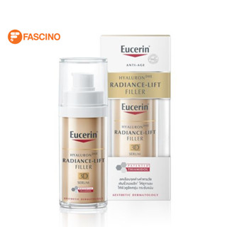 Eucerin Hyaluron [HD] Radiance-Lift Filler 3D Serum 30ml ยูเซอริน เรเดียนซ์-ลิฟ ฟิลเลอร์ ทรีดี ซีรั่ม ซีรั่มบำรุงผิว