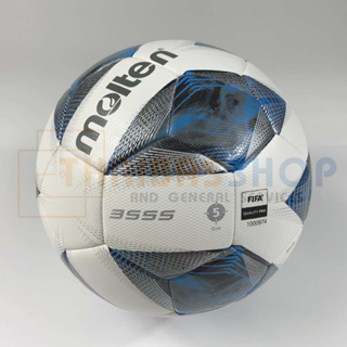 ราคาลูกฟุตบอล ลูกบอล Molten F5A3555-K เบอร์5 ลูกฟุตบอลหนัง PU หนังเย็บ ของแท้ 100% ใช้แข่งขัน FIFA Pro รองรับ [ของแท้ 100%]