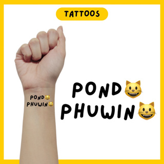 Pond &amp; Phuwin Tattoos (แทททูปอนด์ภูวินทร์)
