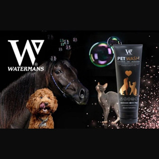 แชมพูอาบน้ำน้องหมาน้องแมว “PET WASH” จาก Watermans นำเข้าจากประเทศอังกฤษ