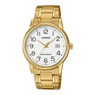 [ประกันร้าน] Casio นาฬิกาข้อมือ รุ่น LTP-V002G-7B2UDF Standard Gold