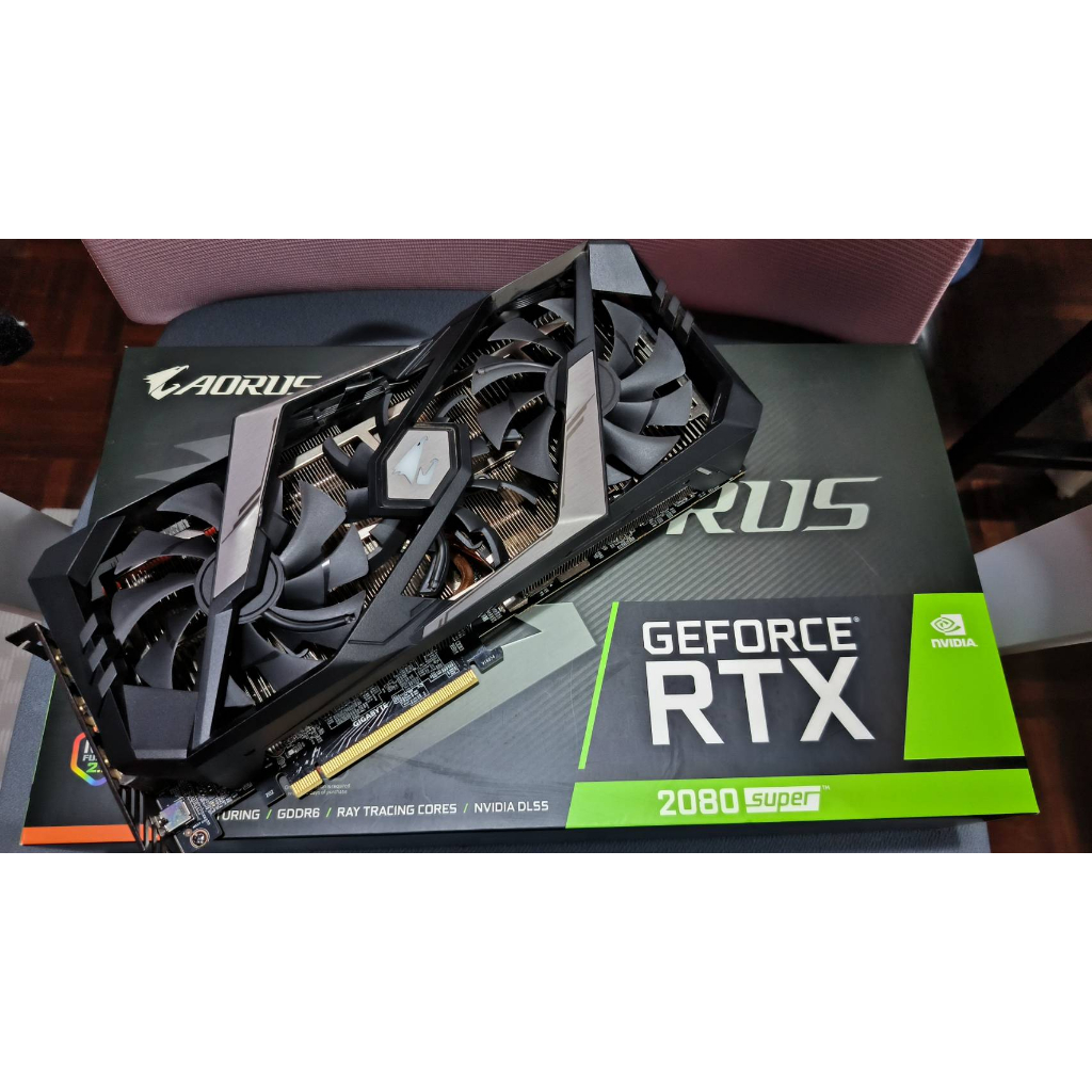 Aorus RTX 2080 Super 8GB มือสองมีกล่อง