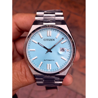 Citizen Automatic blue Dial Watch Sapphire Glass NJ0151-88M