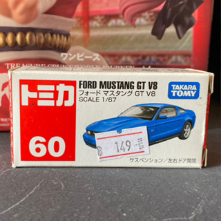 TAKARA TOMY Ford Mustang GT V8 (Blue) No.60