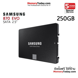 SAMSUNG 870 EVO SATA-lll 2.5" SSD 250GB (MZ-77E250BW)