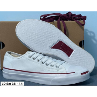 Converse jack percell รองเท้าผ้าใบผูกเชือกพร้อมกล่อง