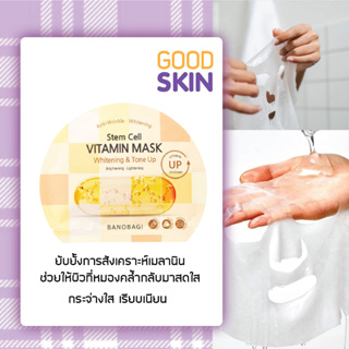 Banobagi Stem Cell Vitamin Mask #Whitening&amp;Tone up