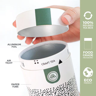 Northlandtea - ใบชาเขียว USDA & EU ออร์แกนิค 70g - HOT & ICED TEA / COLD BREW / KOMBUCHA and etc.