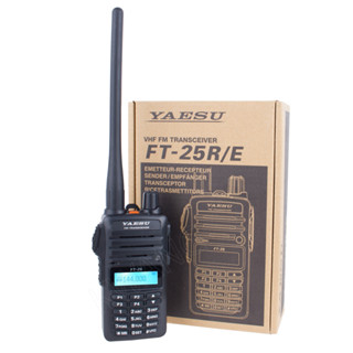 วิทยุสื่อสาร Walkie Talkie รุ่น FT-25R/E สีดำ YAESU