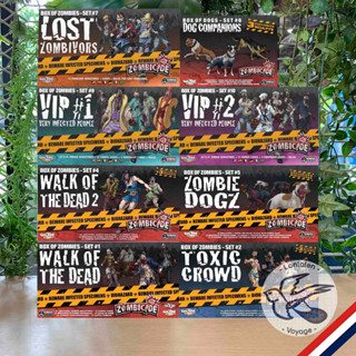 Zombicide: Box of Zombies - Set #1,2,4,5,6,7,9,10 Walk of the Dead/ Dog Companions/ Zombivors [Boardgame]