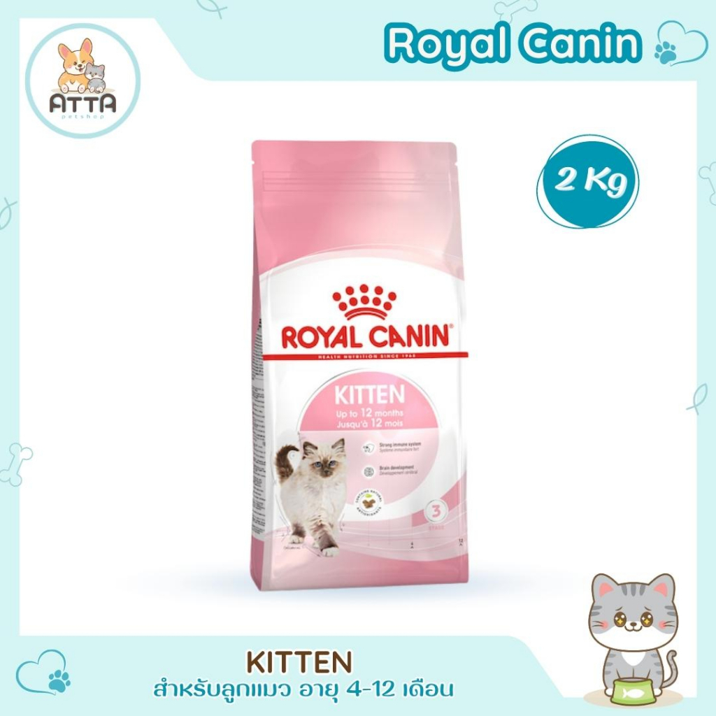 [ClearanceSale] RoyalCanin 🐱 Kitten 2kg สำหรับลูกแมว