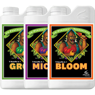 ปุ๋ย pH Perfect® Grow, Micro , Bloom, Advanced Nutrients  Combo Set 3 ขวด