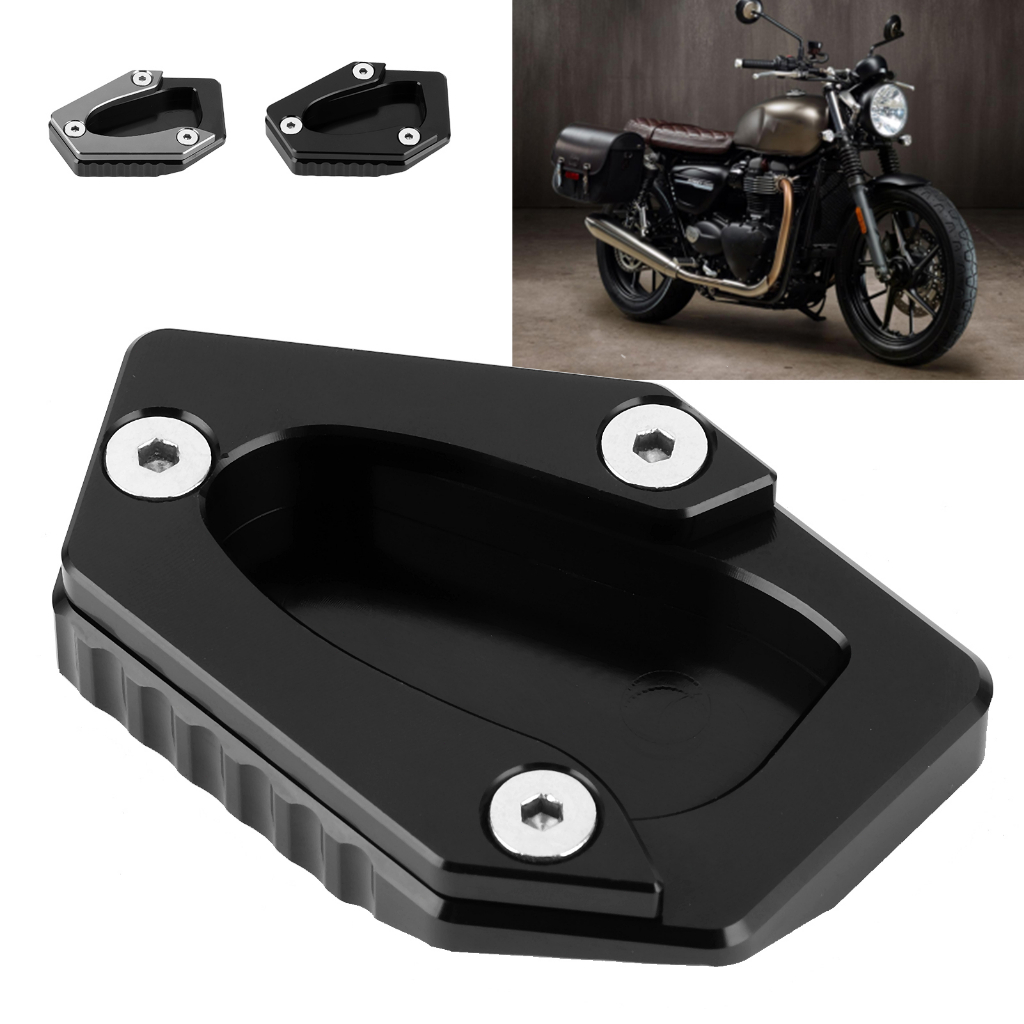 Fitness Life แผ่นต่อขยายขาตั้งรถจักรยานยนต์ สําหรับ Triumph Street Twin 16 Xe2 X80 X9119'