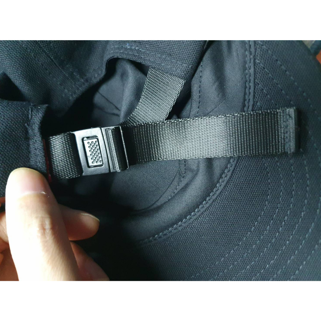 เซต เข็มขัดหมวกพลาสติก + สายเข็มขัดไนล่อน ขนาด2cm- อะไหล่หมวก สายปรับไซส์แบบเปลี่ยน St Cap Accessory