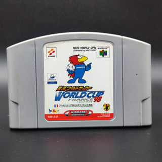 Jikkyou World Soccer World Cup France 98 KONAMI ตลับแท้ Nintendo N64 เล่นได้