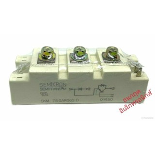 SKM 75 GAR063 D โมดูล IGBT module N-CH 600V 75A SEMIKRON