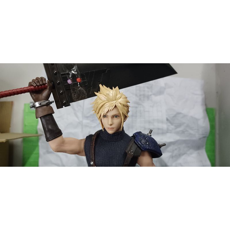 vts toys cloud strife ff7 1/6 remake มือ2